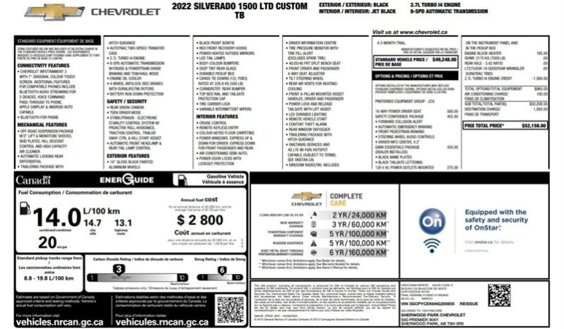 
								2022 Chevrolet Silverado Custom Trail Boss Crew Cab 4×4 full									