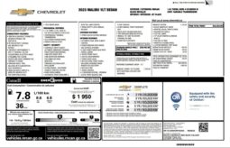
										2023 Chevrolet Malibu LT Midnight Edition Sunroof full									