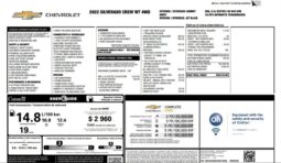
										2022 Chevrolet Silverado 1500 Crew Cab 4×4 5.3L full									