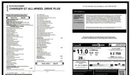 
										2023 Dodge Charger GT Plus Blacktop Edition AWD Sunroof full									