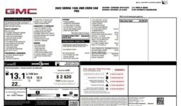 
										2022 GMC Sierra 1500 Pro Crew Cab 4×4 full									