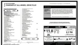 
										2023 Dodge Charger GT Plus Blacktop Edition AWD Sunroof full									