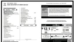 
										2023 Ram 1500 Sport GT Crew Cab eTorque Hemi 5.7L 4×4 full									