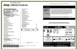 
										2021 Jeep Compass Upland 4×4 full									
