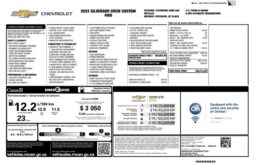 
										2023 Chevrolet Silverado 1500 Custom Crew Cab 4×4 full									